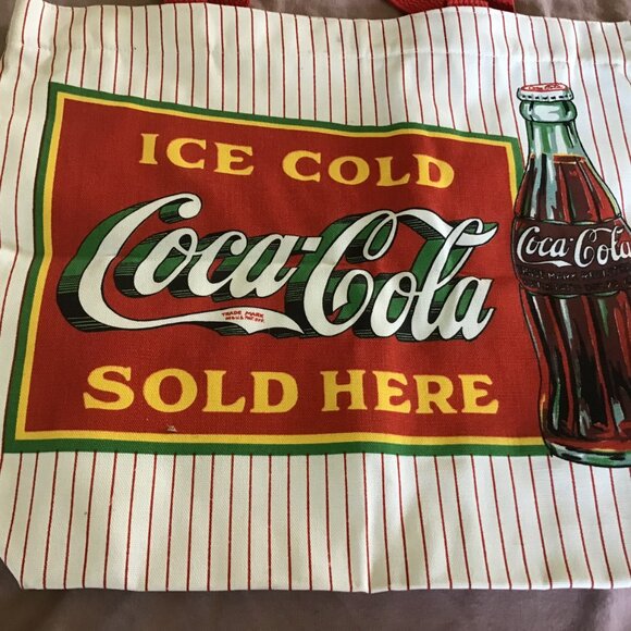 Lot of Vintage Coca Cola Collectibles - Visors, Bags, Magazines etc. - Nice - Picture 10 of 11